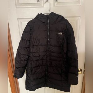 Women’s Black North Face Parka